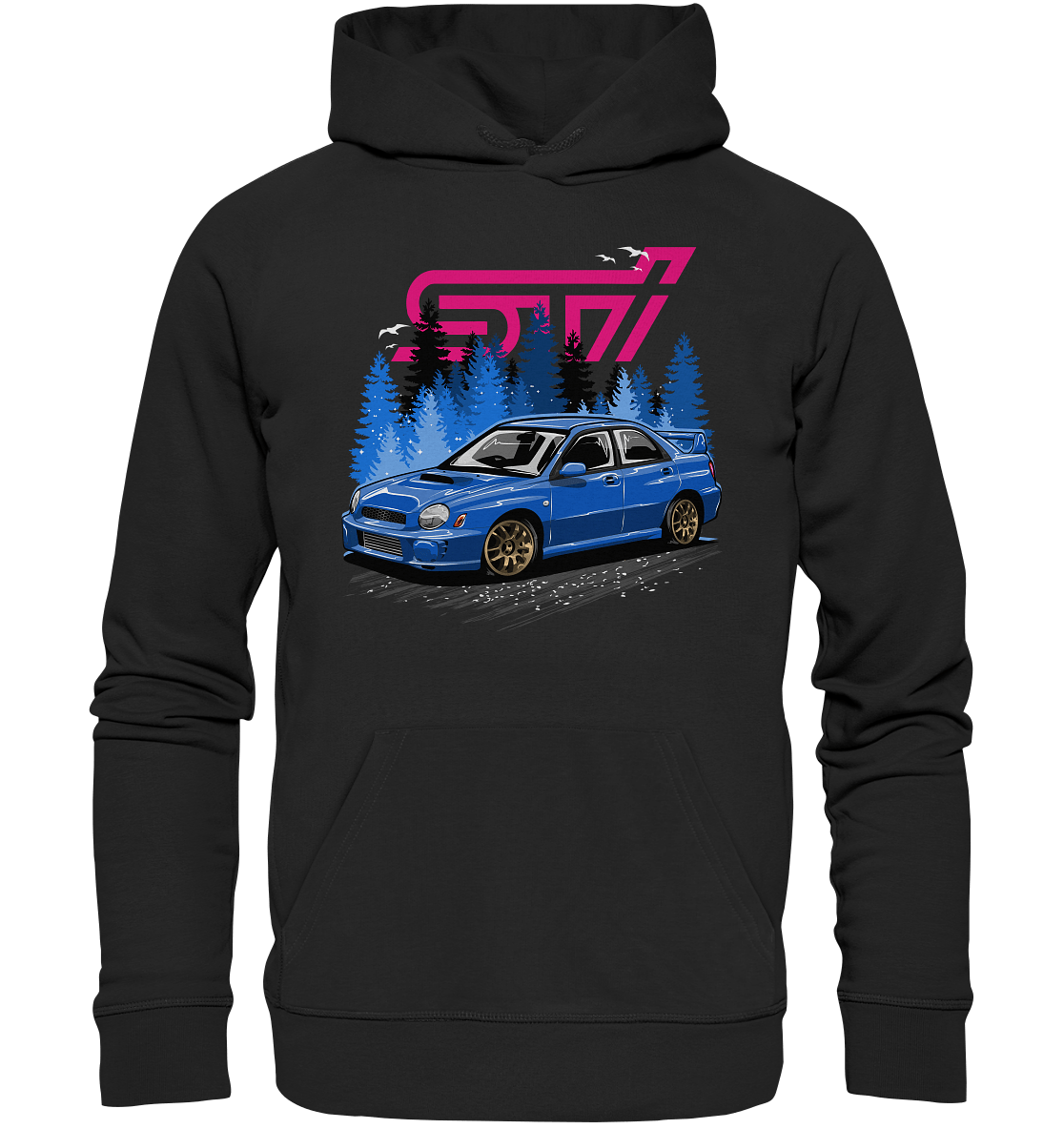 Bugeye Wrx Sti - Premium Unisex Hoodie - MotoMerch.de