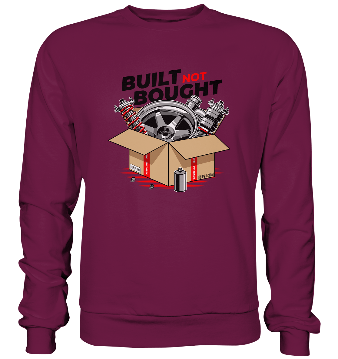 Built not Bought - Premium Sweatshirt - MotoMerch.de