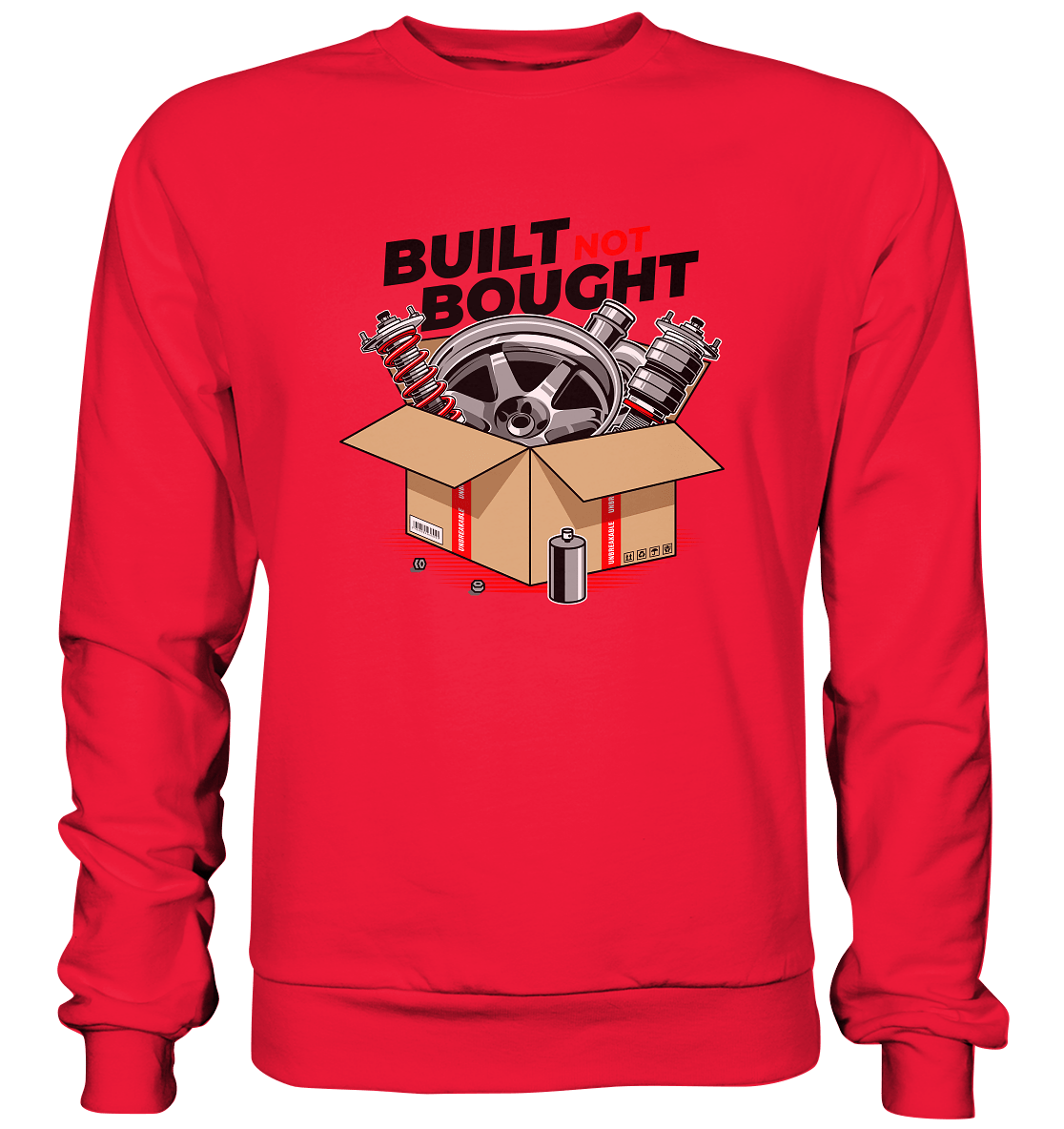 Built not Bought - Premium Sweatshirt - MotoMerch.de