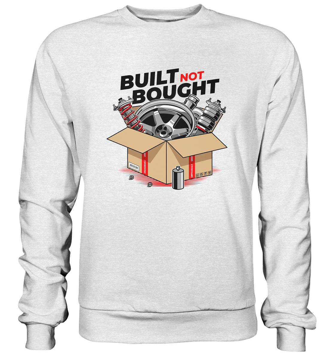 Built not Bought - Premium Sweatshirt - MotoMerch.de