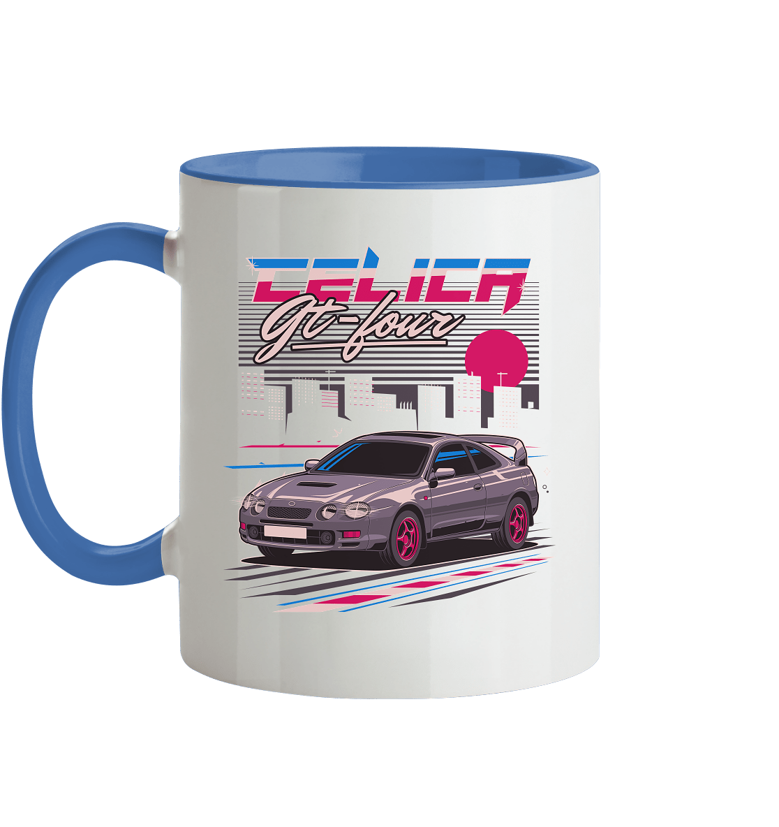 Celica GT4 - Tasse zweifarbig - MotoMerch.de