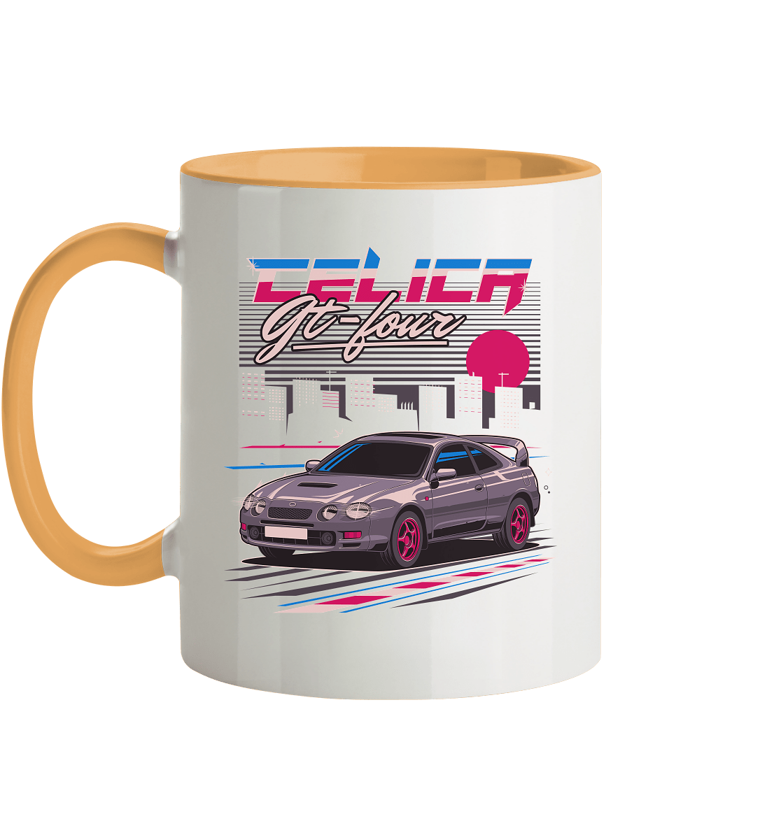 Celica GT4 - Tasse zweifarbig - MotoMerch.de
