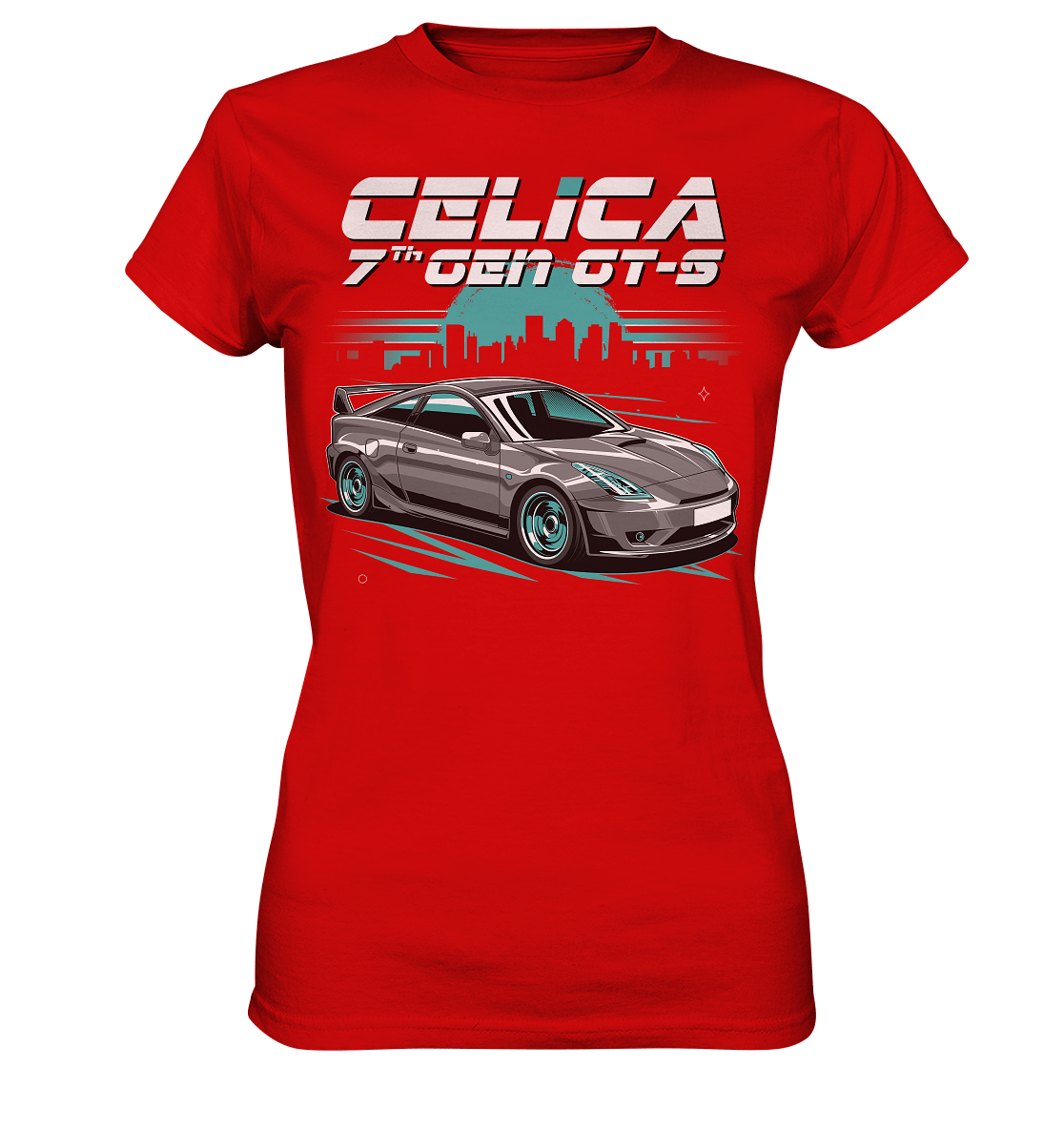 Celica T23 - Ladies Premium Shirt - MotoMerch.de