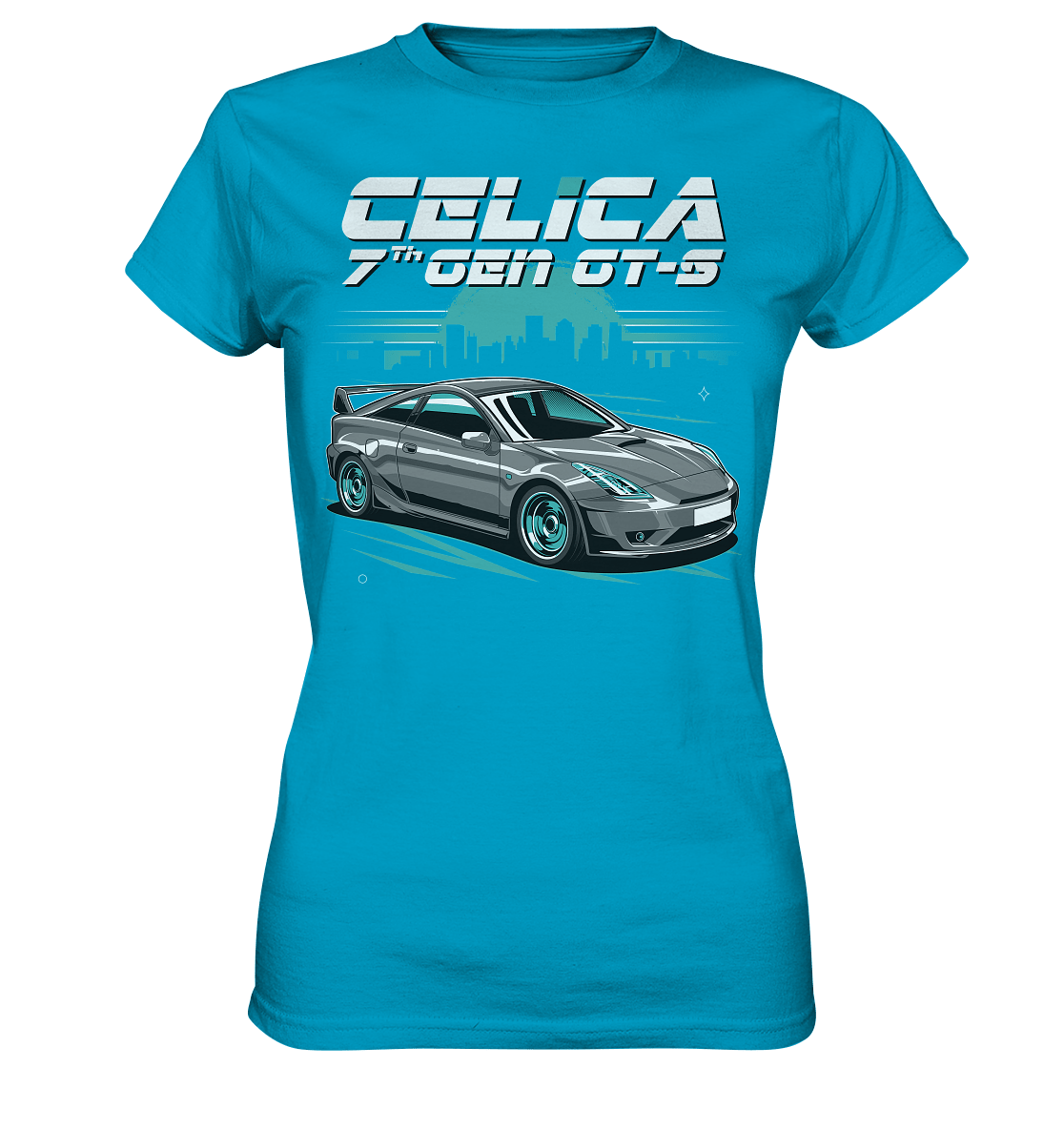 Celica T23 - Ladies Premium Shirt - MotoMerch.de