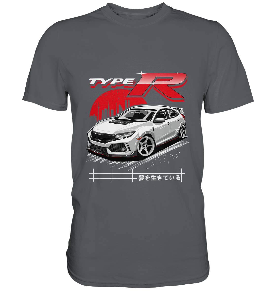 Civic FK8 Type-R - Premium Shirt - MotoMerch.de