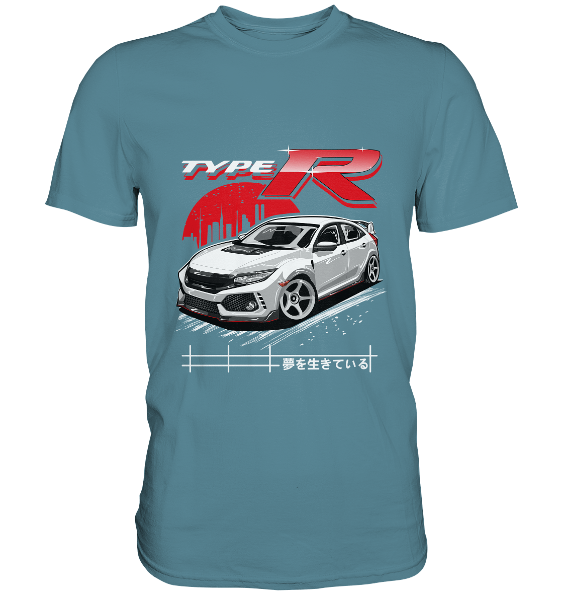 Civic FK8 Type-R - Premium Shirt - MotoMerch.de