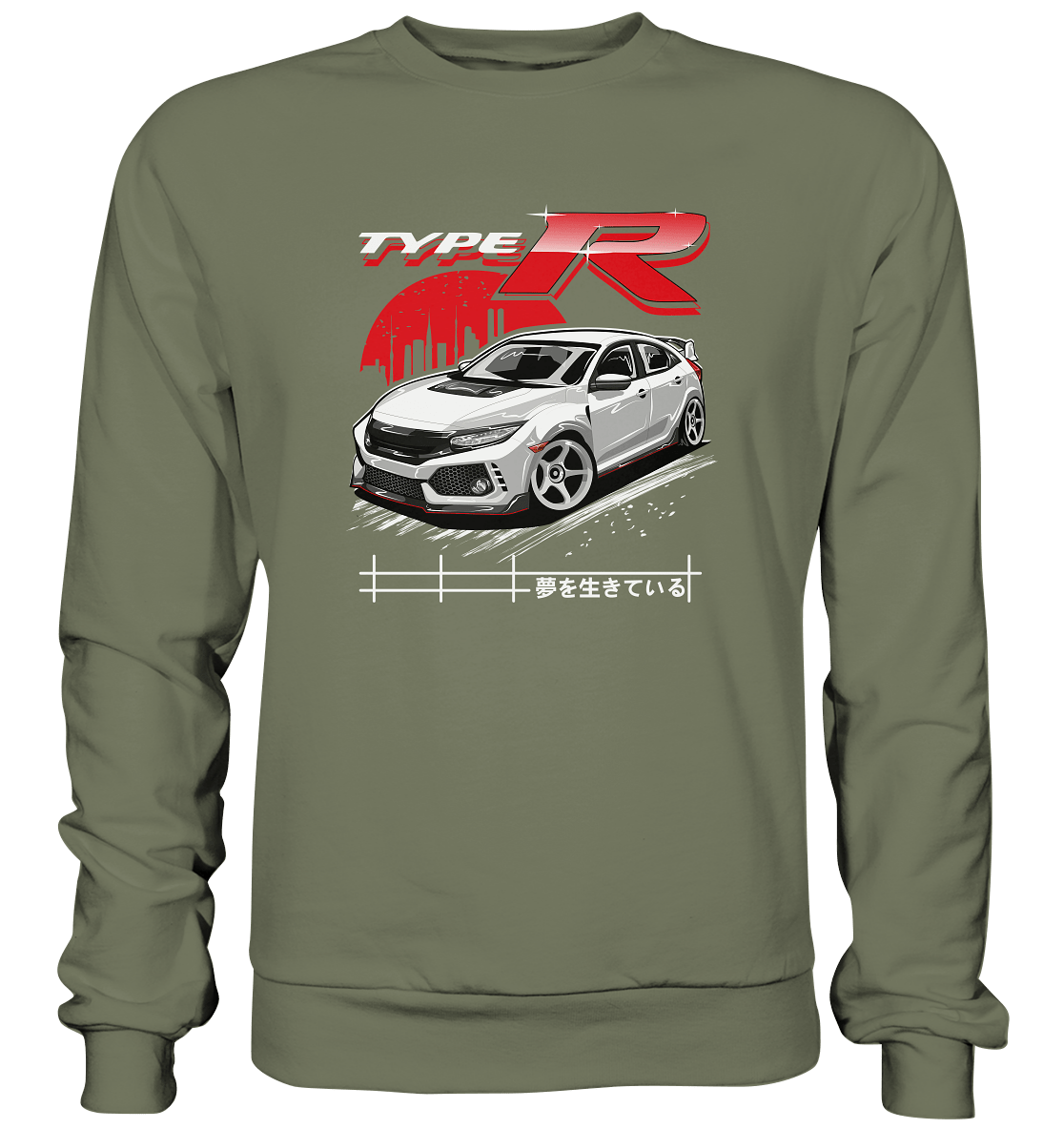 Civic FK8 Type-R - Premium Sweatshirt - MotoMerch.de