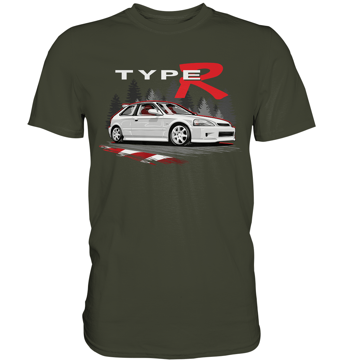 Civic Type-R EK9 - Premium Shirt - MotoMerch.de