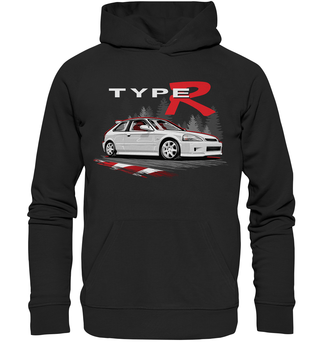 Civic Type-R EK9 - Premium Unisex Hoodie - MotoMerch.de