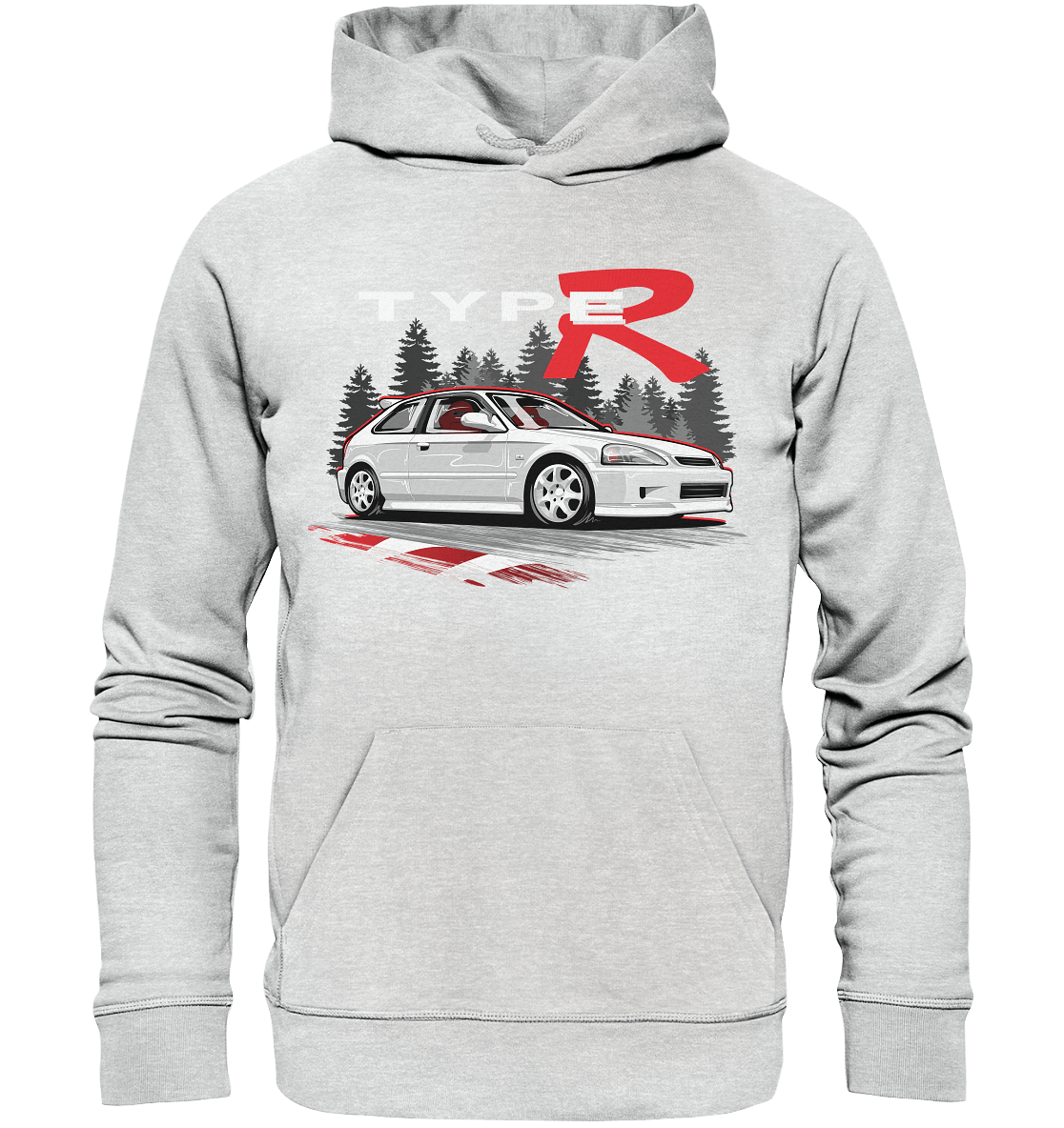 Civic Type-R EK9 - Premium Unisex Hoodie - MotoMerch.de