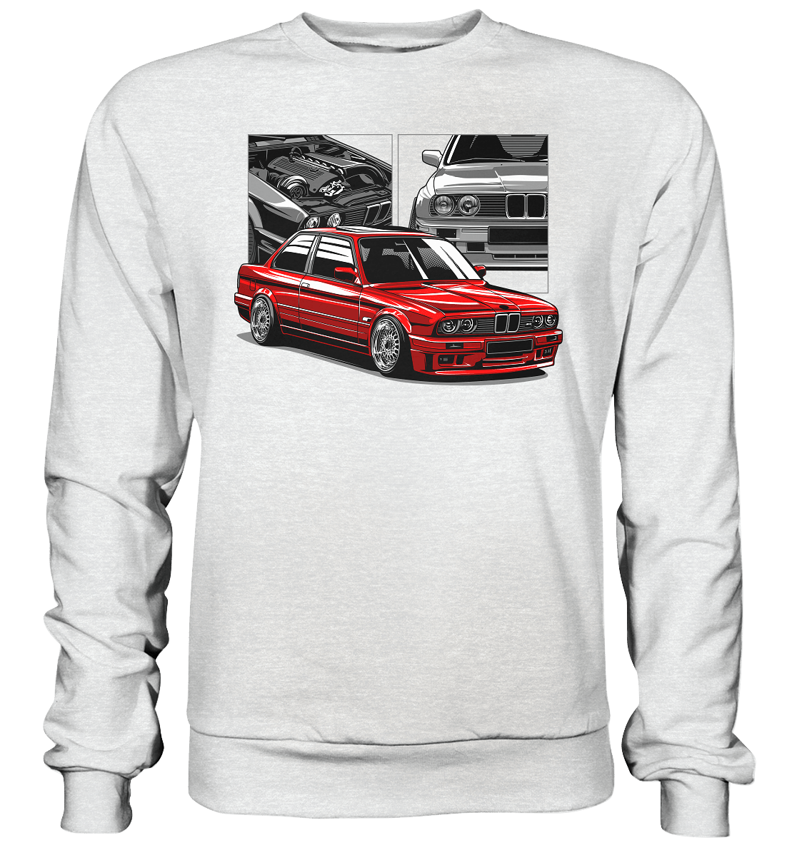 Classic E30 - Premium Sweatshirt - MotoMerch.de