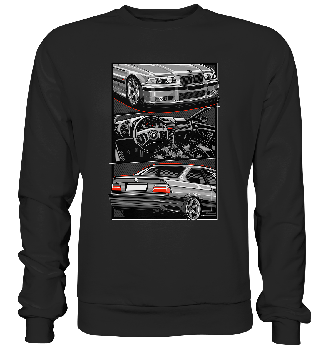 Classic E36 - Premium Sweatshirt - MotoMerch.de