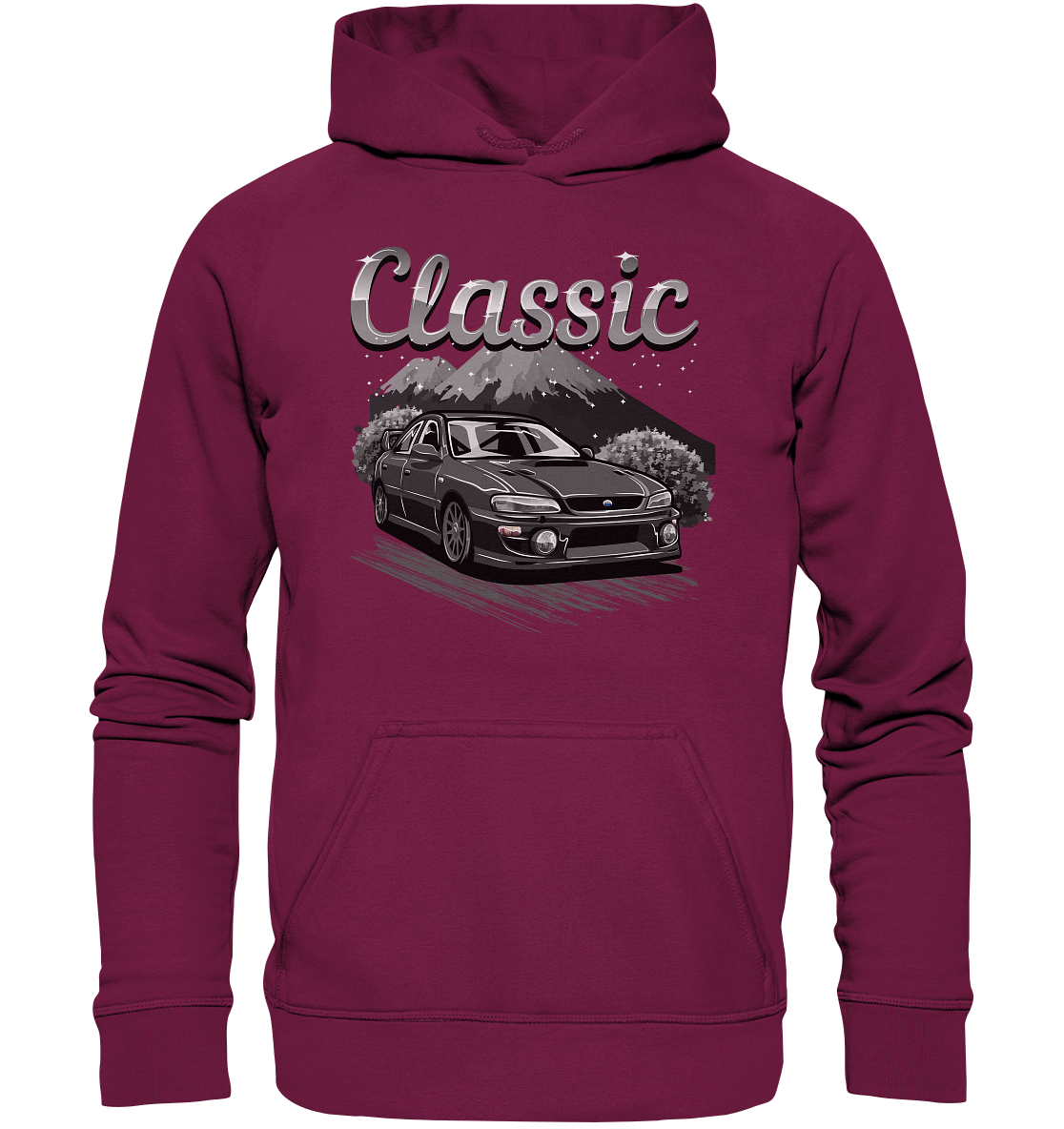 Classic Impreza GC8 - Basic Unisex Hoodie - MotoMerch.de