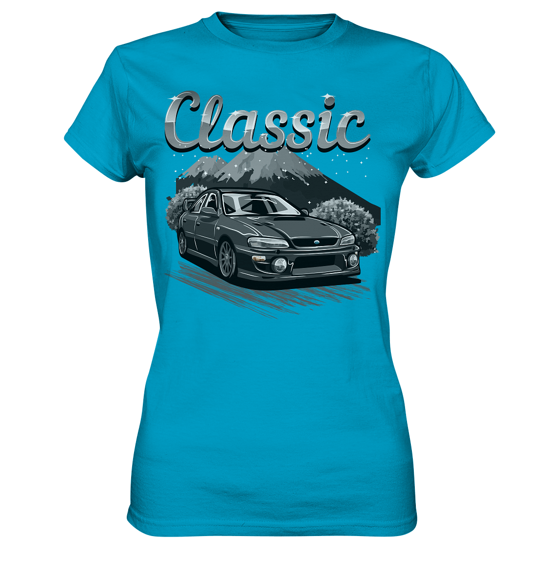 Classic Impreza GC8 - Ladies Premium Shirt - MotoMerch.de