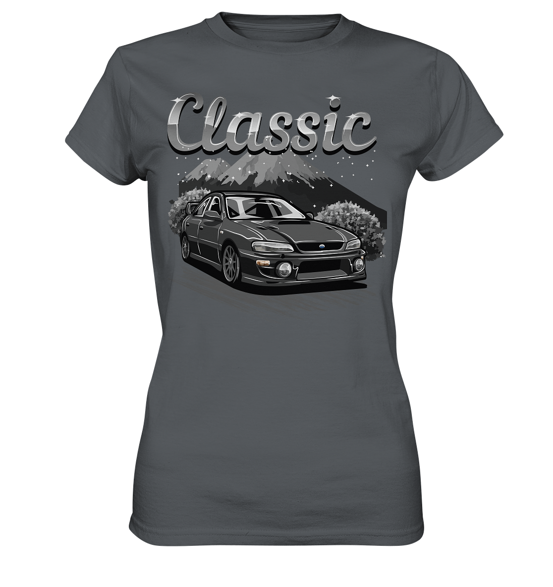 Classic Impreza GC8 - Ladies Premium Shirt - MotoMerch.de