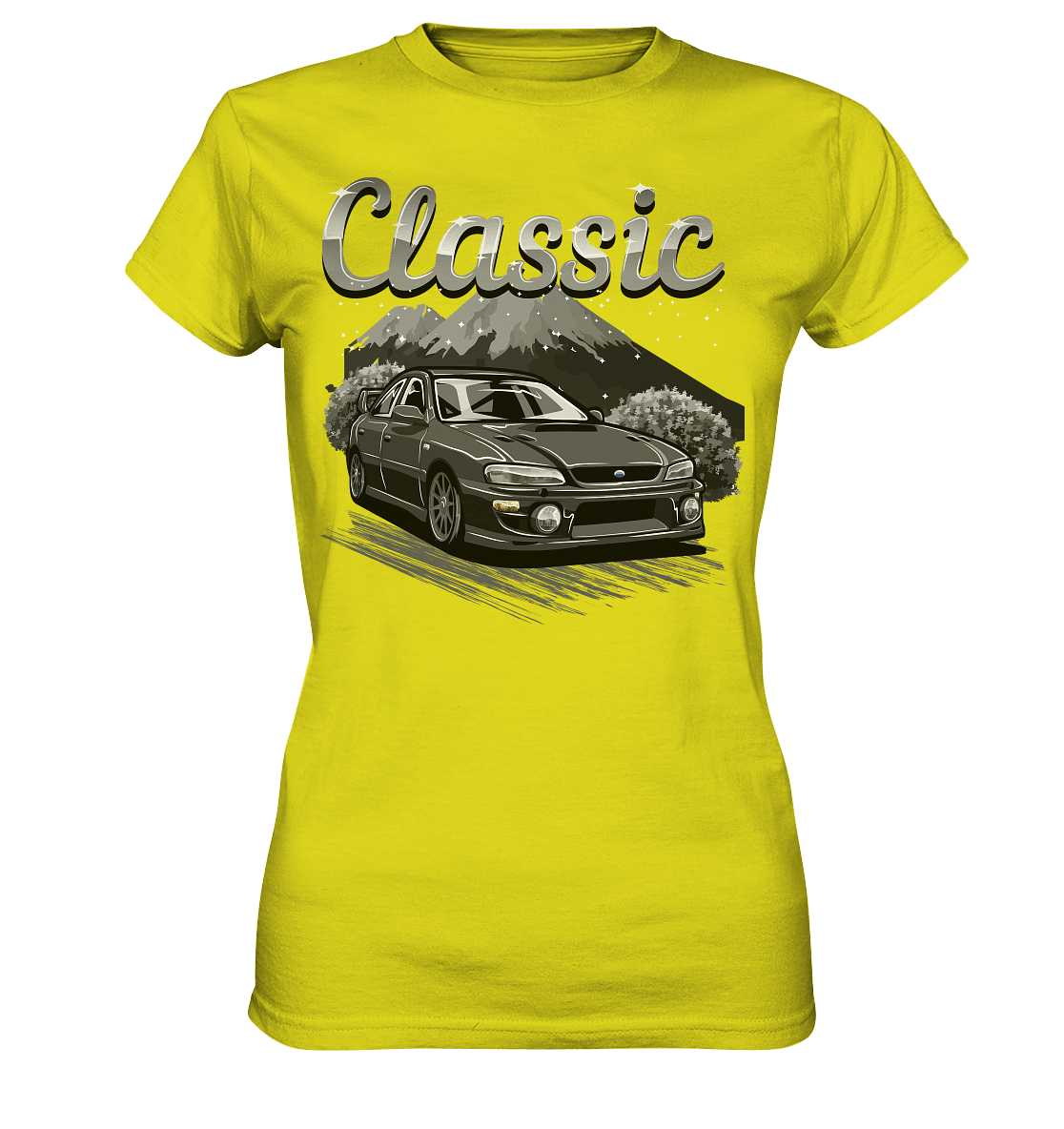 Classic Impreza GC8 - Ladies Premium Shirt - MotoMerch.de
