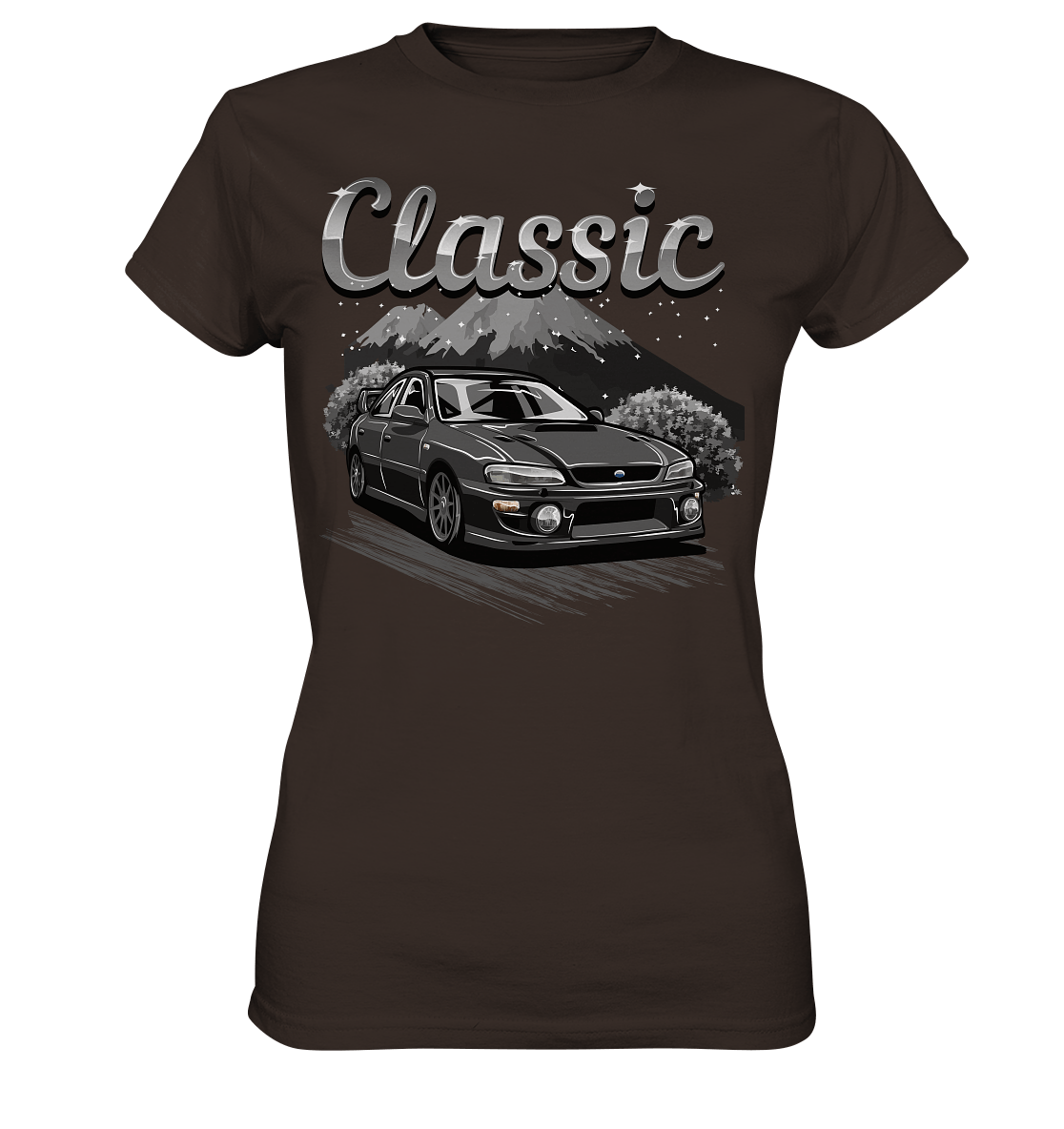 Classic Impreza GC8 - Ladies Premium Shirt - MotoMerch.de