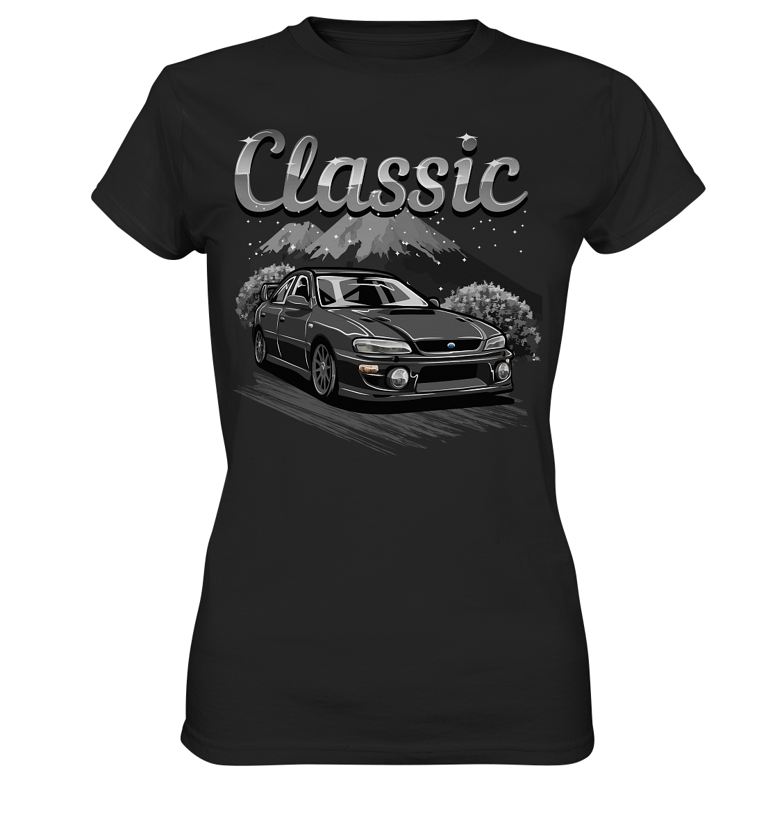 Classic Impreza GC8 - Ladies Premium Shirt - MotoMerch.de