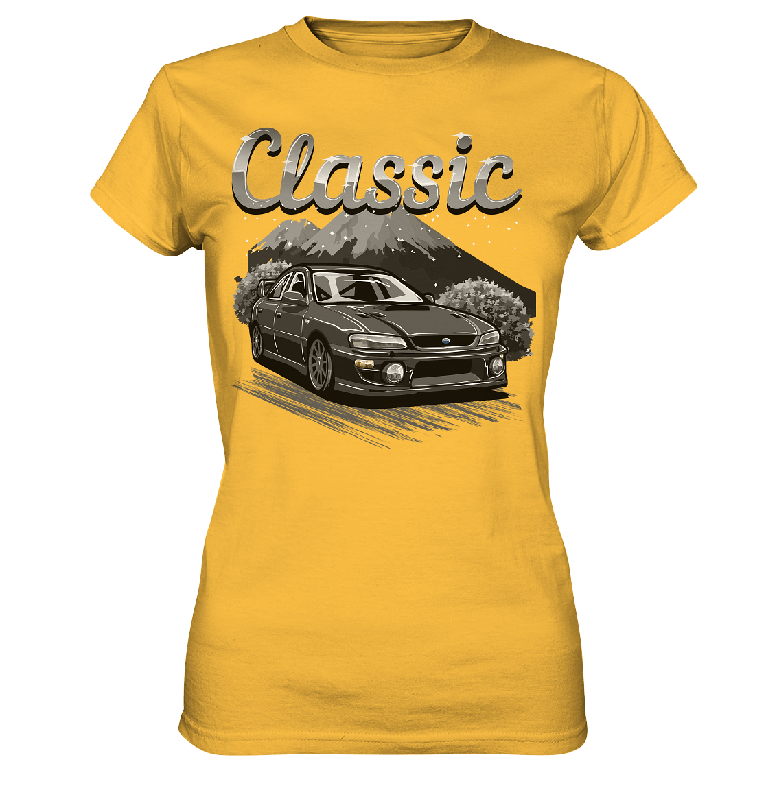 Classic Impreza GC8 - Ladies Premium Shirt - MotoMerch.de