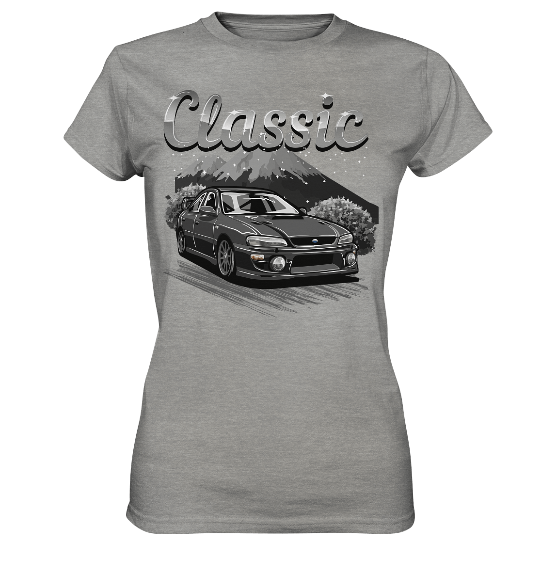 Classic Impreza GC8 - Ladies Premium Shirt - MotoMerch.de