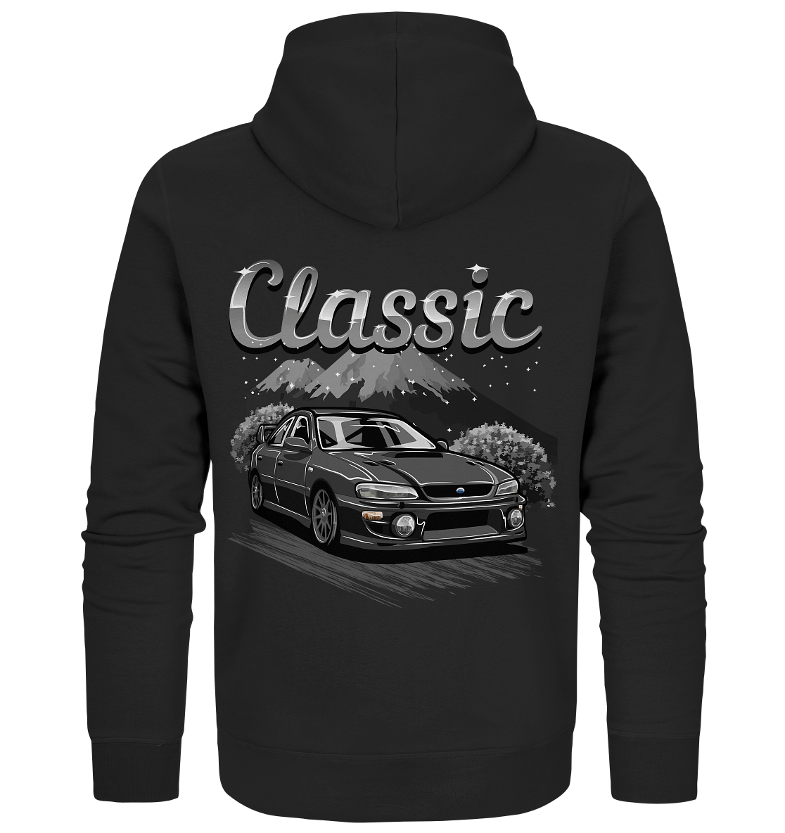 Classic Impreza GC8 - Organic Zipper - MotoMerch.de