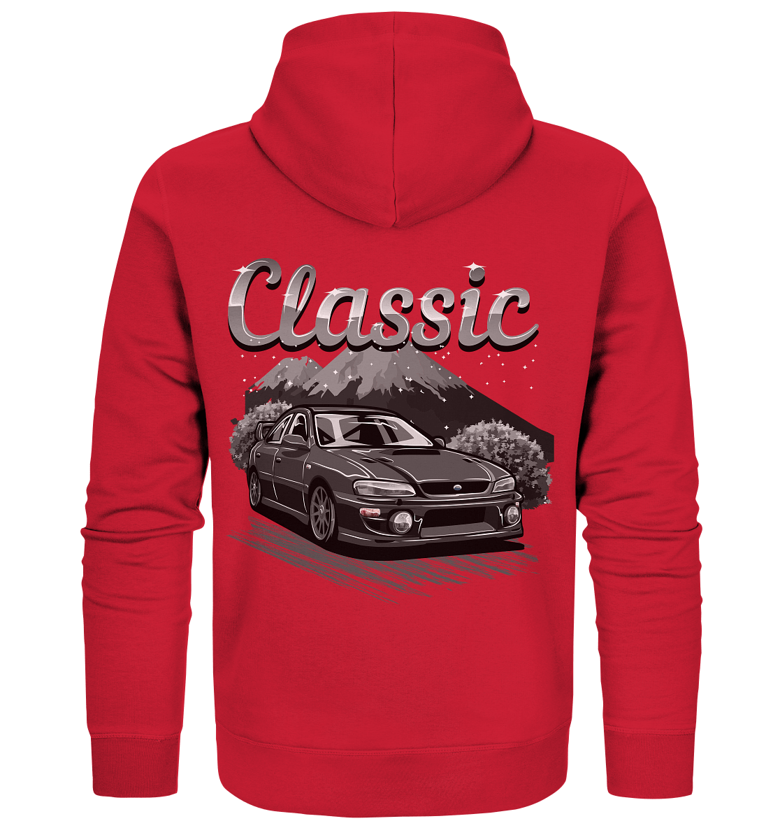 Classic Impreza GC8 - Organic Zipper - MotoMerch.de