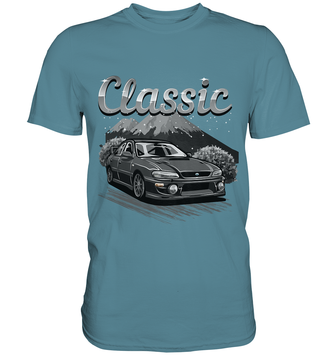 Classic Impreza GC8 - Premium Shirt - MotoMerch.de