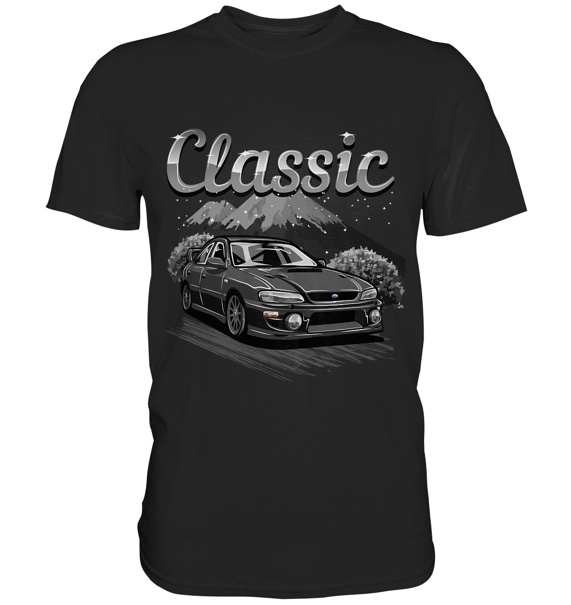 Classic Impreza GC8 - Premium Shirt - MotoMerch.de