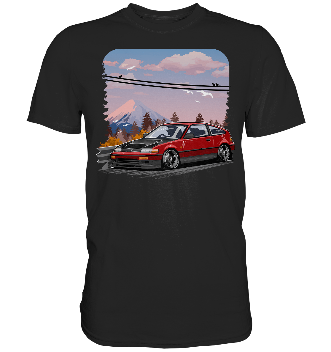 CRX ED9 EE8 - Premium Shirt - MotoMerch.de