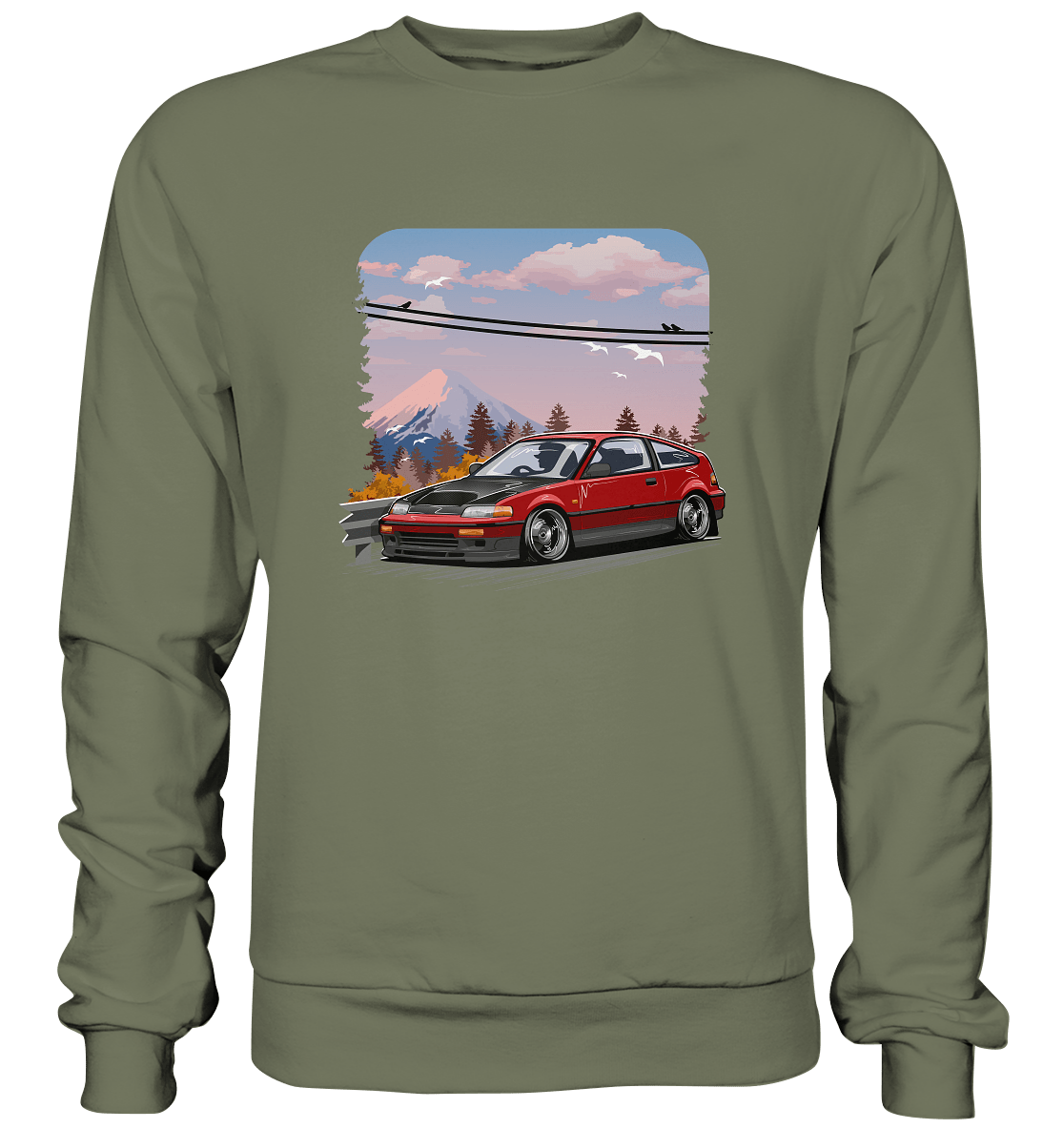 CRX ED9 EE8 - Premium Sweatshirt - MotoMerch.de