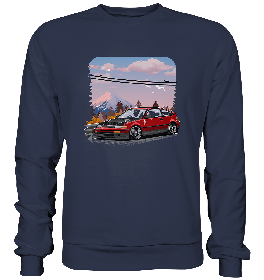 CRX ED9 EE8 - Premium Sweatshirt - MotoMerch.de