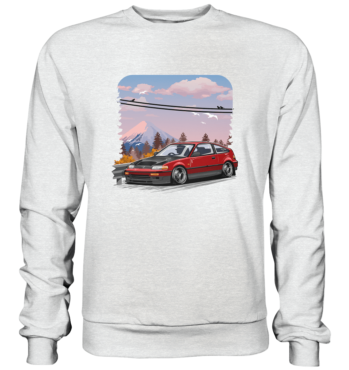 CRX ED9 EE8 - Premium Sweatshirt - MotoMerch.de