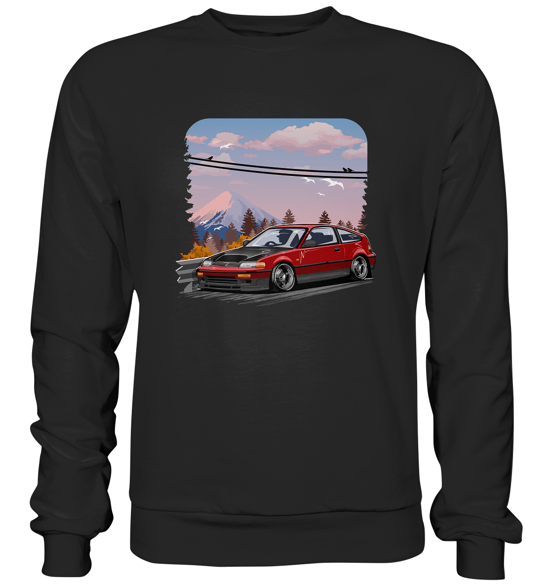 CRX ED9 EE8 - Premium Sweatshirt - MotoMerch.de