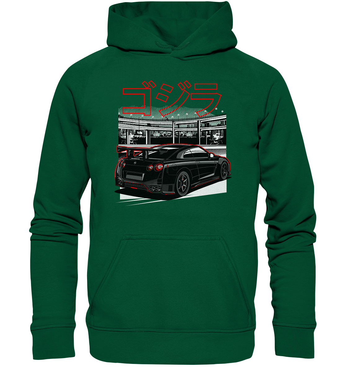 Daikoku Nissan R35 GT-R - Basic Unisex Hoodie - MotoMerch.de