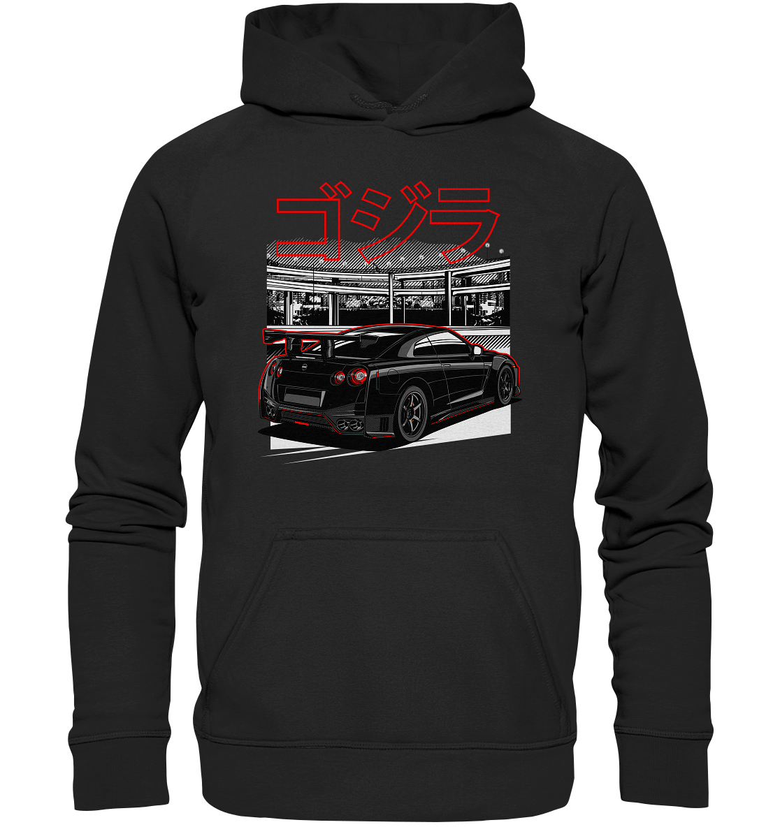 Daikoku Nissan R35 GT-R - Basic Unisex Hoodie - MotoMerch.de