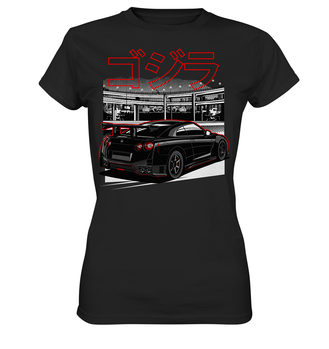 Daikoku Nissan R35 GT-R - Ladies Premium Shirt - MotoMerch.de