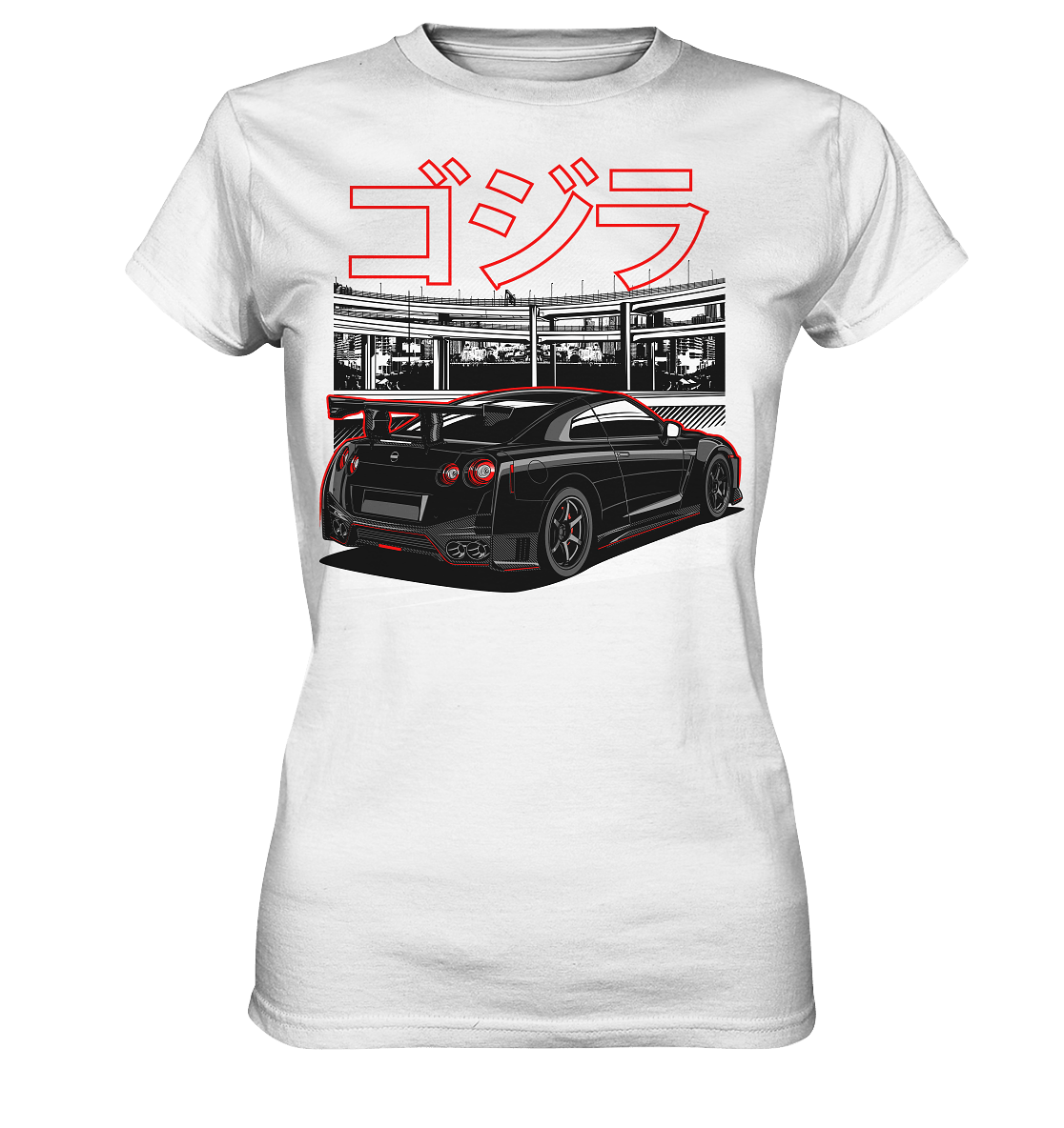 Daikoku Nissan R35 GT-R - Ladies Premium Shirt - MotoMerch.de