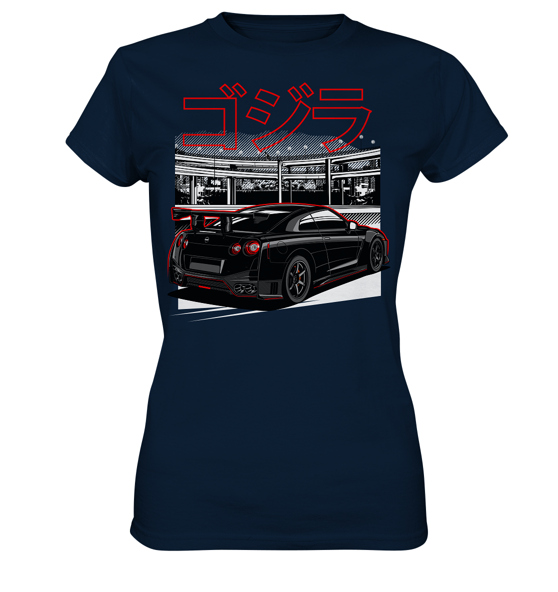 Daikoku Nissan R35 GT-R - Ladies Premium Shirt - MotoMerch.de