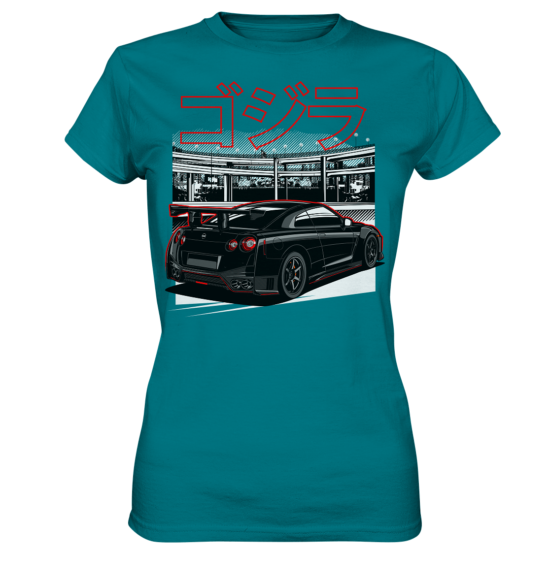 Daikoku Nissan R35 GT-R - Ladies Premium Shirt - MotoMerch.de