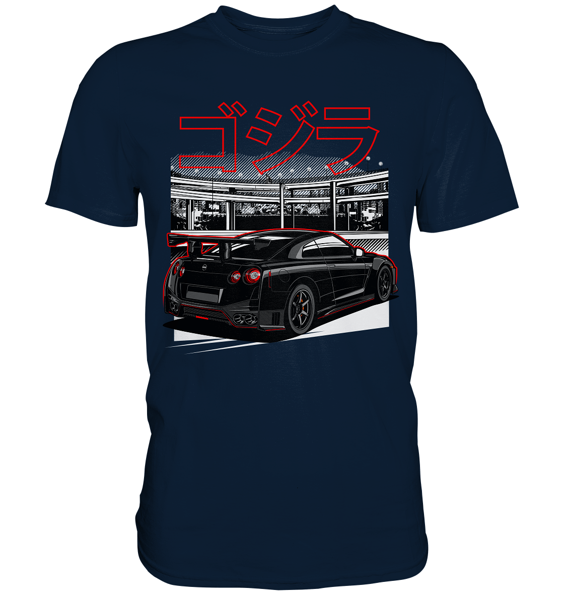 Daikoku Nissan R35 GT-R - Premium Shirt - MotoMerch.de