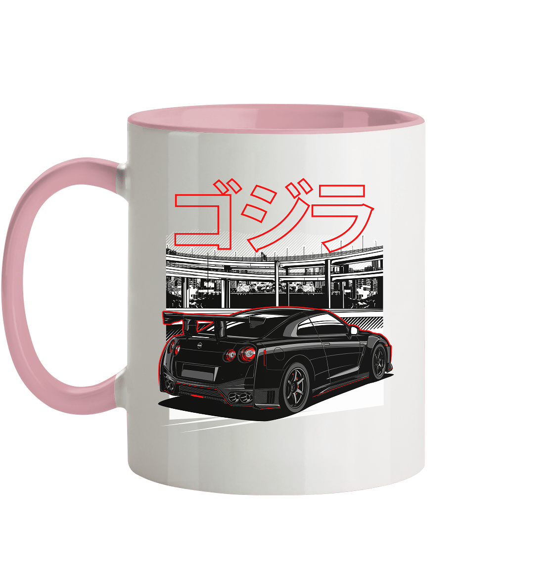 Daikoku Nissan R35 GT-R - Tasse zweifarbig - MotoMerch.de