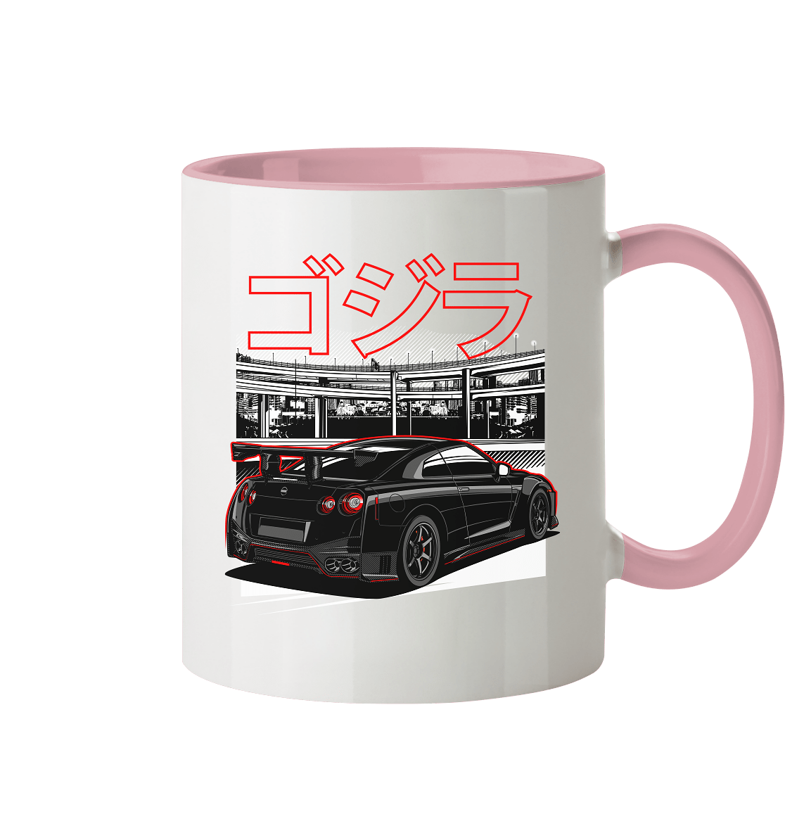 Daikoku Nissan R35 GT-R - Tasse zweifarbig - MotoMerch.de