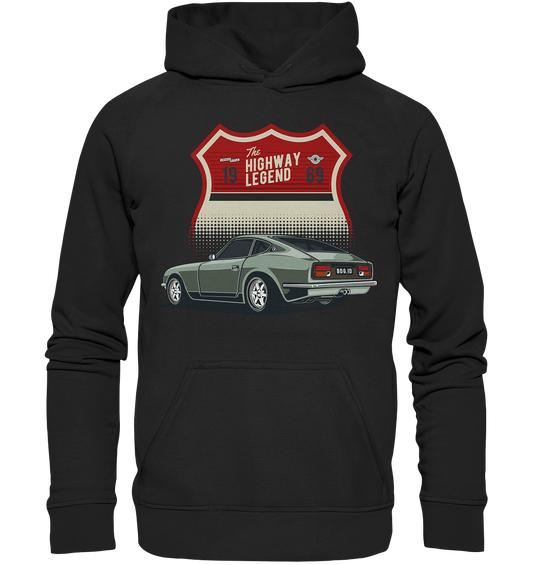 Datsun "Fairlady" 240Z - Basic Unisex Hoodie XL - MotoMerch.de