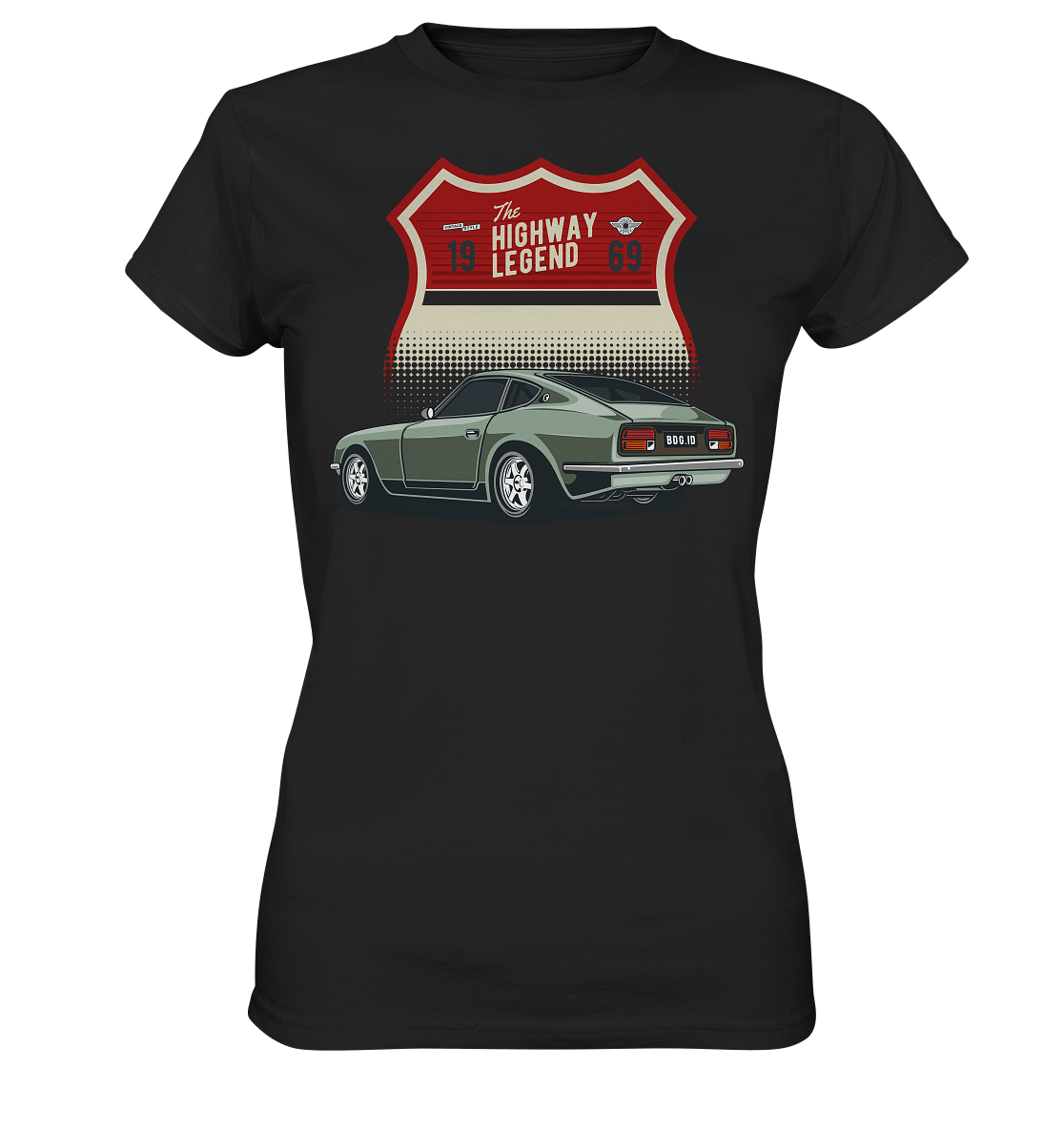 Datsun "Fairlady" 240Z - Ladies Premium Shirt - MotoMerch.de