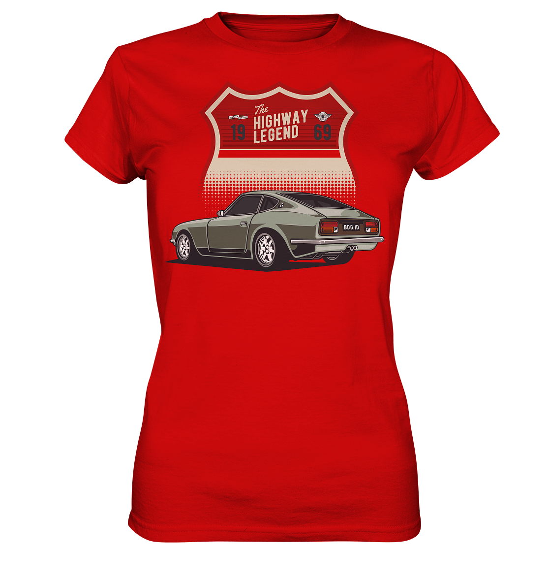 Datsun "Fairlady" 240Z - Ladies Premium Shirt - MotoMerch.de