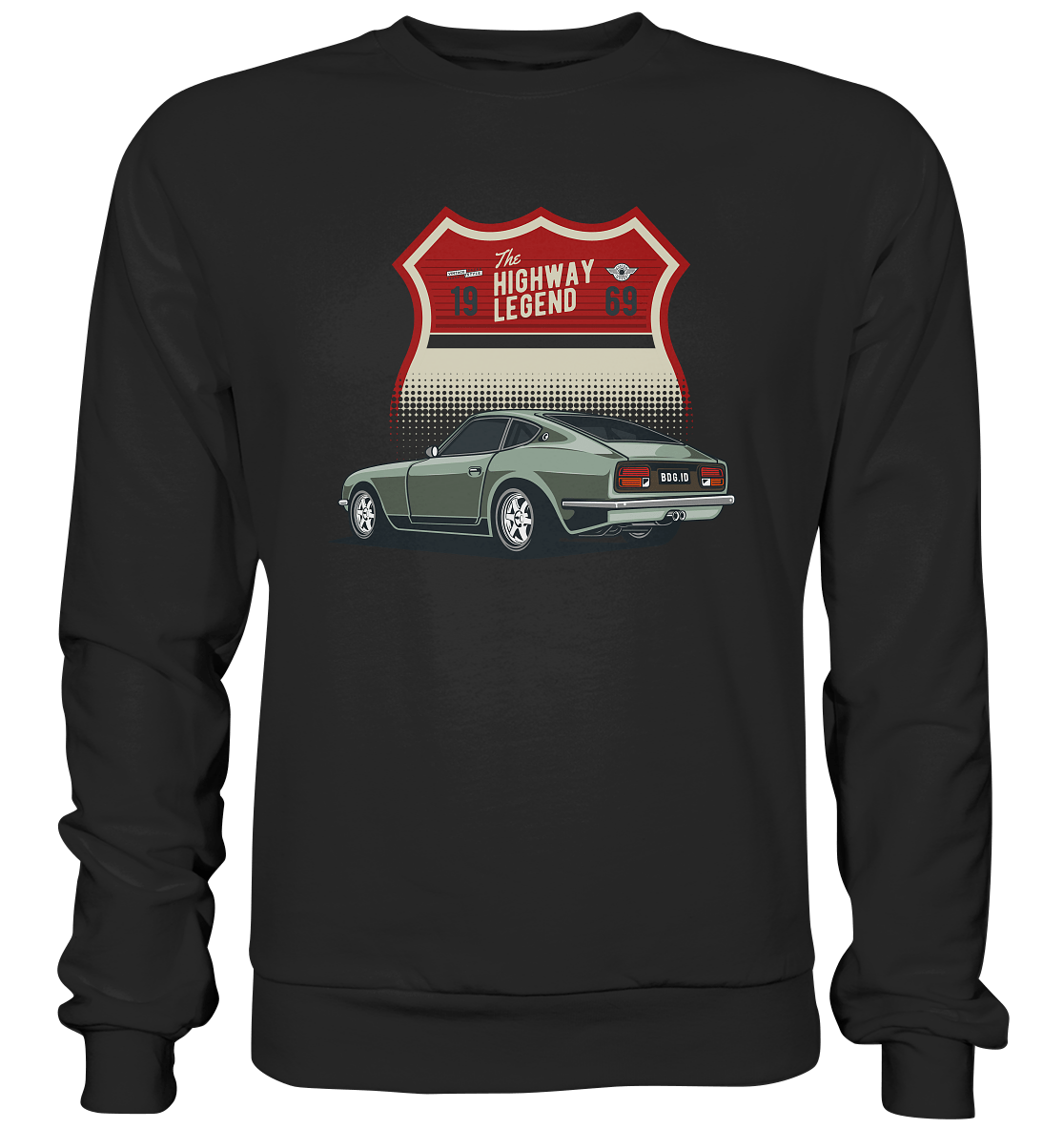 Datsun "Fairlady" 240Z - Premium Sweatshirt - MotoMerch.de