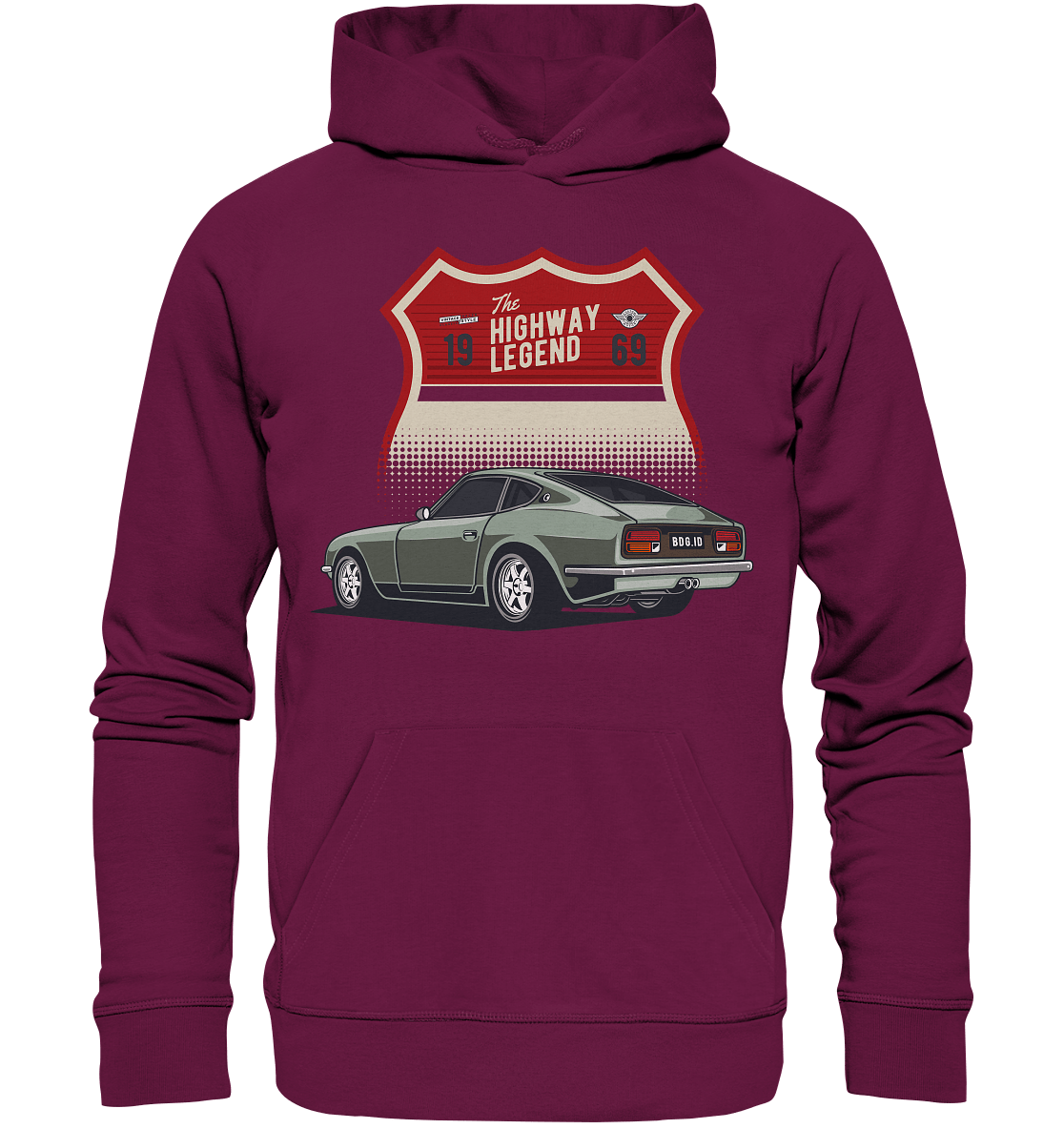 Datsun "Fairlady" 240Z - Premium Unisex Hoodie - MotoMerch.de