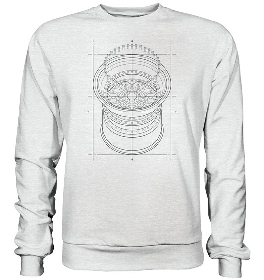 Deep Dish dunkel - Premium Sweatshirt - MotoMerch.de