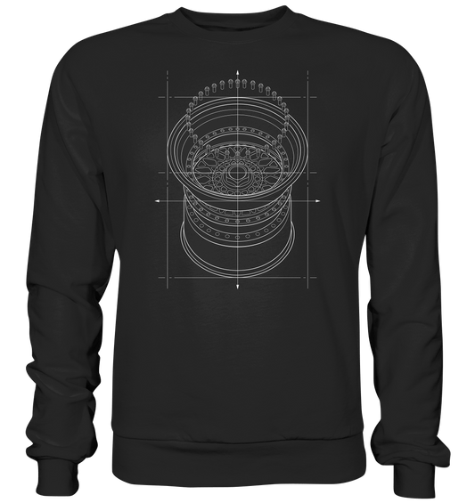 Deep Dish hell - Premium Sweatshirt - MotoMerch.de