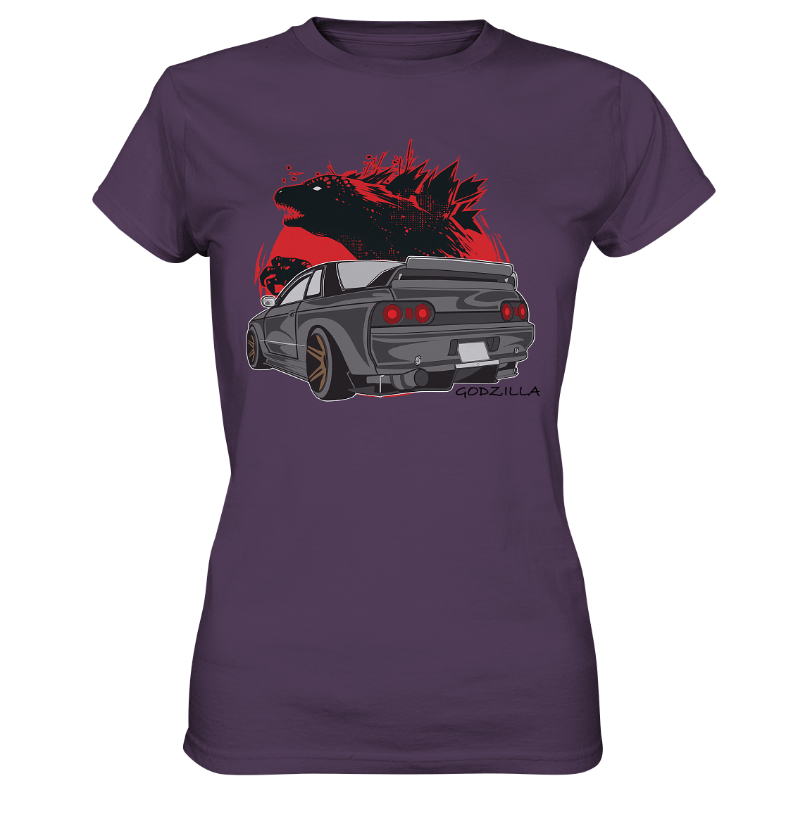 Godzilla R32 GTR - Ladies Premium Shirt - MotoMerch.de